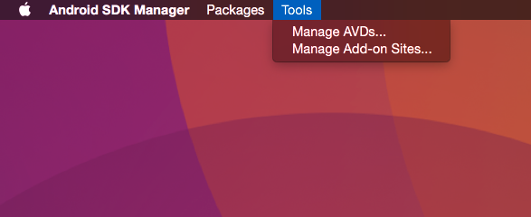 Manage AVDs
