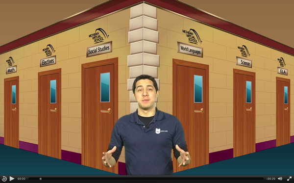 Interactive Website Video