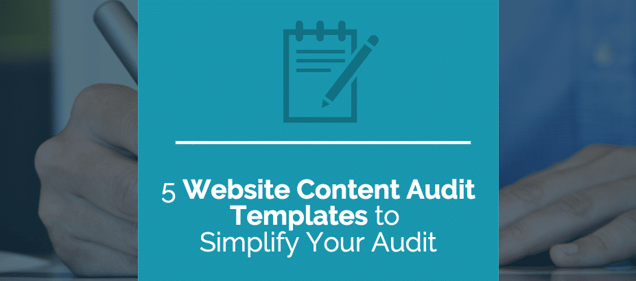 website content audit templates
