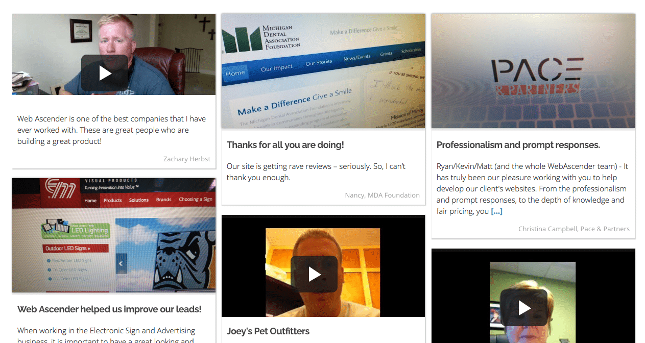 User generated content