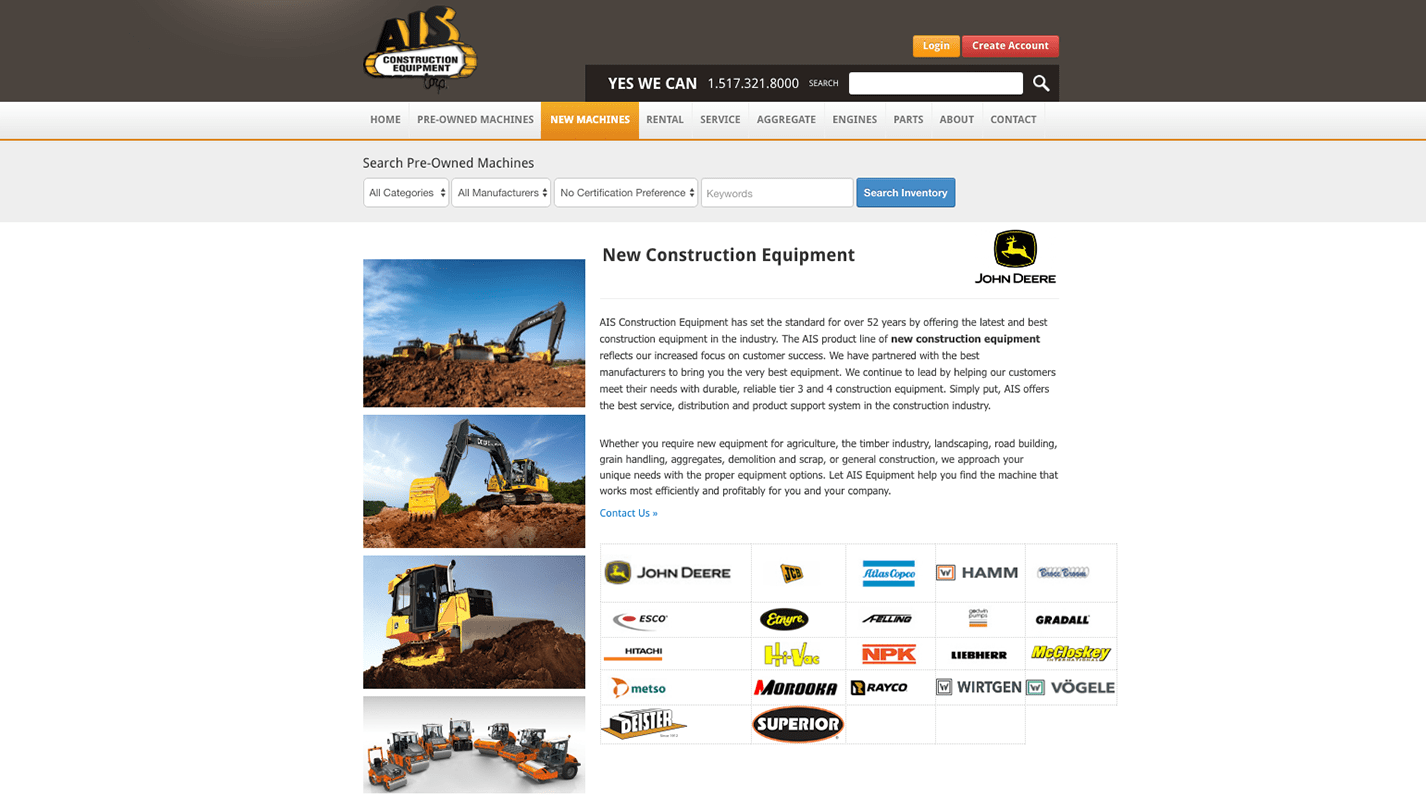 AIS Construction screenshot