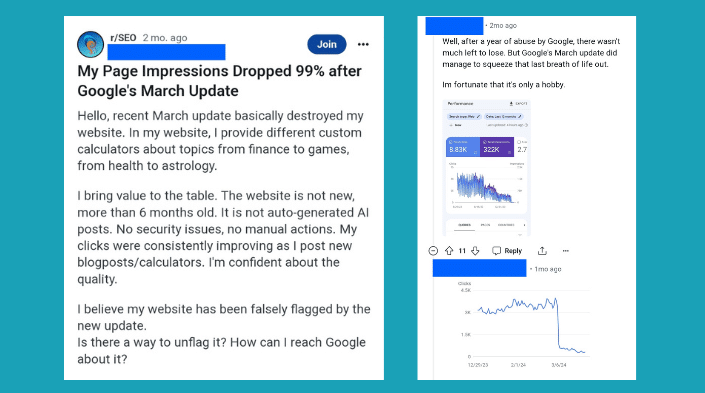 Google march 2024 spam update controversy