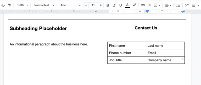 How to Build a Website Wireframe Using Google Docs