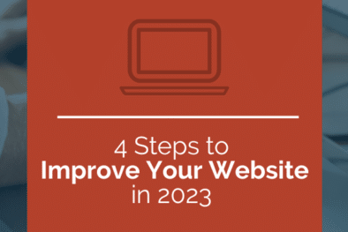 4 steps to improve your website in 2023