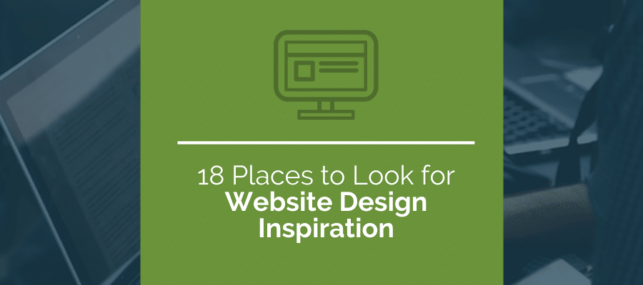 places to look for web design inspiration