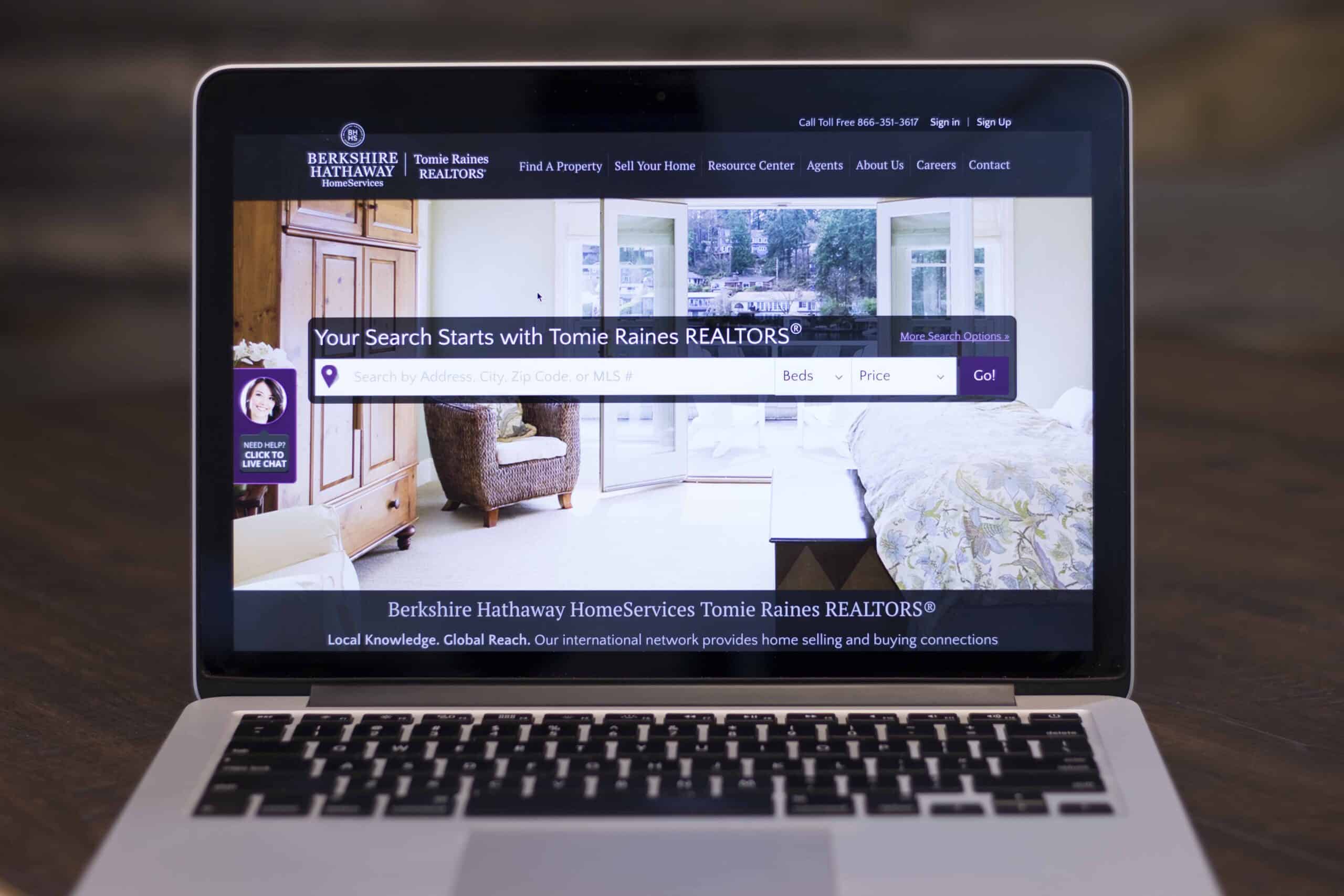 Berkshire Hathaway Tomie Raines website