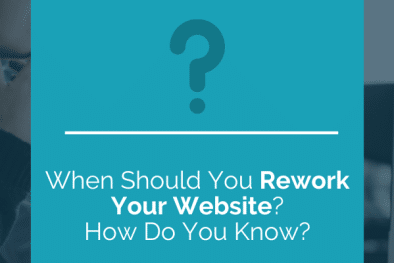 when to rework your website